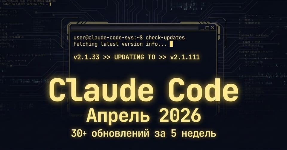 Claude Code апрель 2026: главные обновления за 5 недель — Routines, Opus 4.7 и computer use