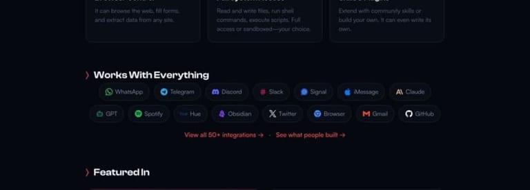 Интеграции OpenClaw — WhatsApp, Telegram, Discord, Slack и другие